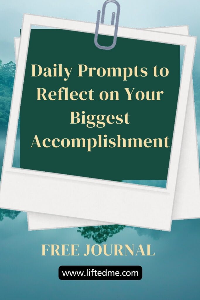 Reflect on Your Biggest Accomplishment