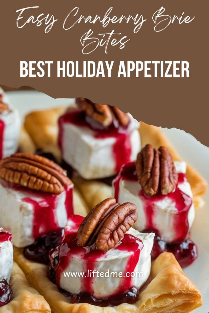 Easy Cranberry Brie Bites: Best Holiday Appetizer