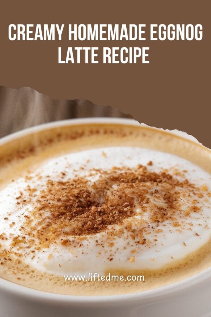 Creamy Homemade Eggnog Latte Recipe -1